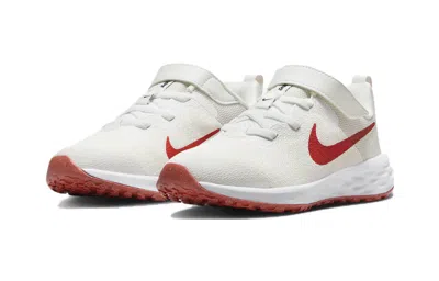 Nike (ps)  Revolution 6 Shoes 'summit White Track Red'