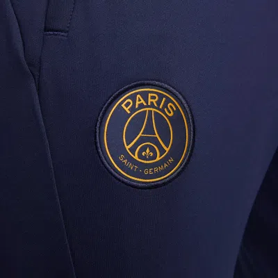 Nike Dri-fit Knit Paris Saint-germain Strike Soccer Pants 'blue'