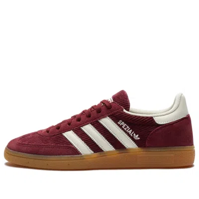 Adidas Originals Adidas Handball Spezial Suede Sneakers In Burgundy