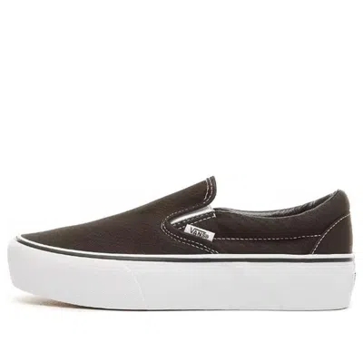 Vans Vault Og Classic Slip-on Lx Sneakers In Black