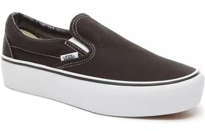 Vans Vault Og Classic Slip-on Lx Sneakers In Black