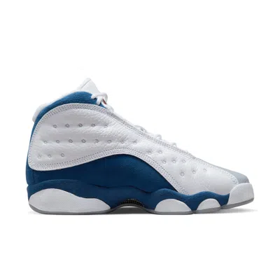 Air Jordan (gs)  13 Retro 'french Blue' In White