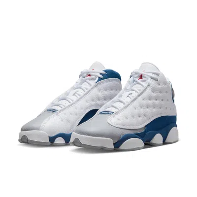 Air Jordan (gs)  13 Retro 'french Blue' In White