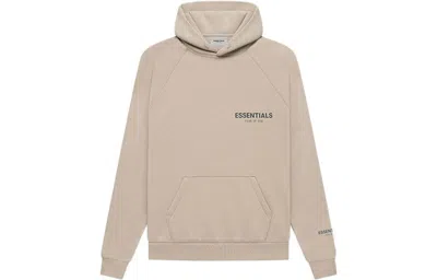 Essentials Fear Of God  Fw21 Core Collection Pullover Hoodie 'tan' In Neutral