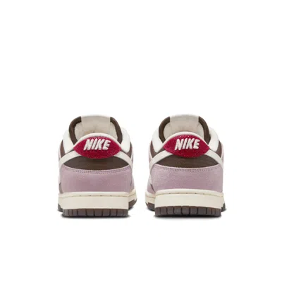 Nike Dunk Low Leather And Suede Sneakers In Multi