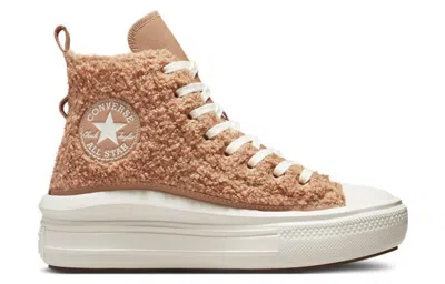 Converse (wmns)  Chuck Taylor All Star Move Platform High 'sherpa - Champagne Tan' In Brown