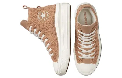 Converse (wmns)  Chuck Taylor All Star Move Platform High 'sherpa - Champagne Tan' In Brown