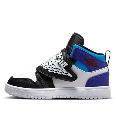 Air Jordan (ps)  Sky Jordan 1 'white Black Bright Concord' In Blue