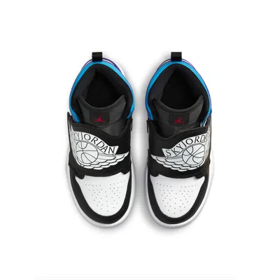 Air Jordan (ps)  Sky Jordan 1 'white Black Bright Concord' In Blue