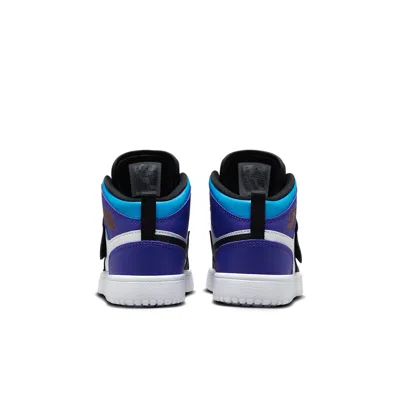 Air Jordan (ps)  Sky Jordan 1 'white Black Bright Concord' In Blue