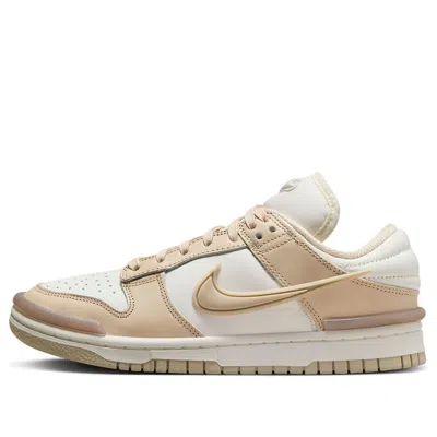 Nike Dunk Low Twist "sanddrift" Sneakers In Neutral