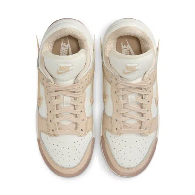 Nike Dunk Low Twist "sanddrift" Sneakers In Neutral