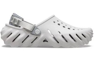 Crocs Gray Echo Clogs In Gray