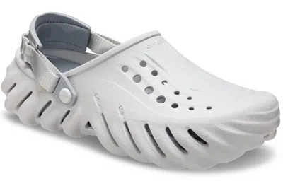 Crocs Gray Echo Clogs In Gray