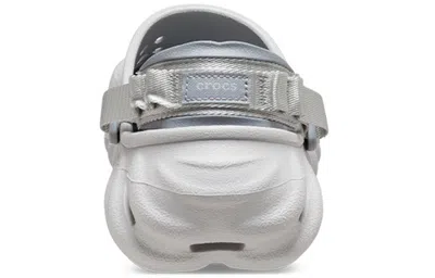 Crocs Gray Echo Clogs In Gray