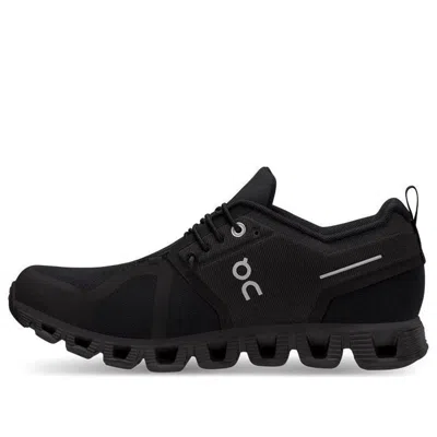 On (wmns)  Running Cloud 5 Waterproof 'all Black' In Black