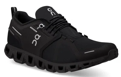 On (wmns)  Running Cloud 5 Waterproof 'all Black' In Black