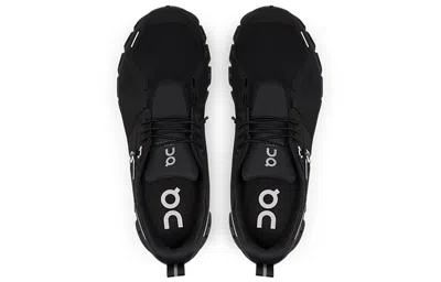 On (wmns)  Running Cloud 5 Waterproof 'all Black' In Black