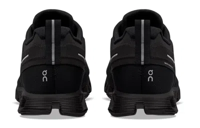 On (wmns)  Running Cloud 5 Waterproof 'all Black' In Black