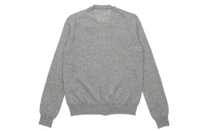 Comme Des Garçons Play Comme Des Garcons Play Sweaters In Gray