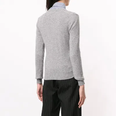 Comme Des Garçons Play Comme Des Garcons Play Sweaters In Gray