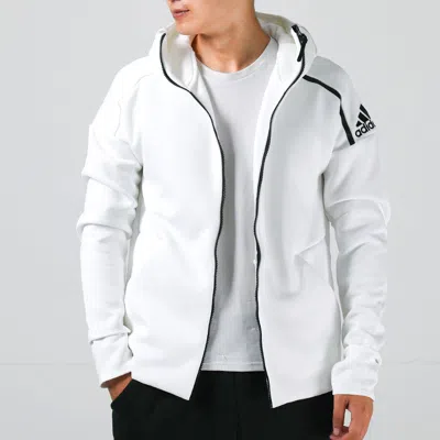 Adidas Originals Adidas Zne Hoody 3.0 Retro Sports Hooded Jacket Asia Edition White