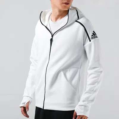 Adidas Originals Adidas Zne Hoody 3.0 Retro Sports Hooded Jacket Asia Edition White