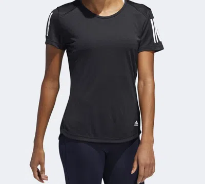Adidas Originals (wmns) Adidas Own The Run Tee Running Short-sleeve Tee Black