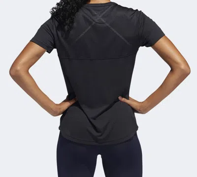 Adidas Originals (wmns) Adidas Own The Run Tee Running Short-sleeve Tee Black