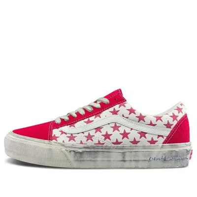 Vans Bianca Chandn X Old Skool Vlt Lx 'stressed Red' In Multi