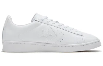 Converse Pro Leather Low 'triple White' In Multi