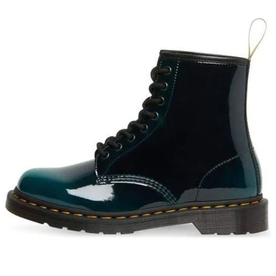 Dr. Martens Unisex 1460 Martin Boots Green In Blue