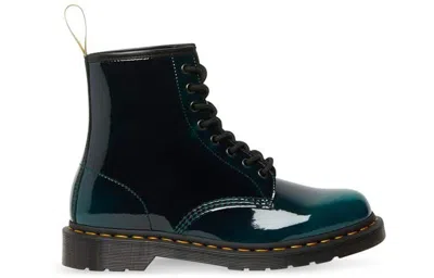 Dr. Martens Unisex 1460 Martin Boots Green In Blue