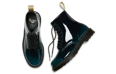 Dr. Martens Unisex 1460 Martin Boots Green In Blue