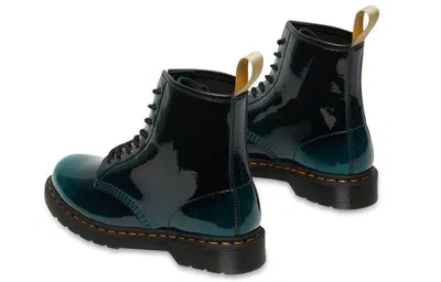 Dr. Martens Unisex 1460 Martin Boots Green In Blue
