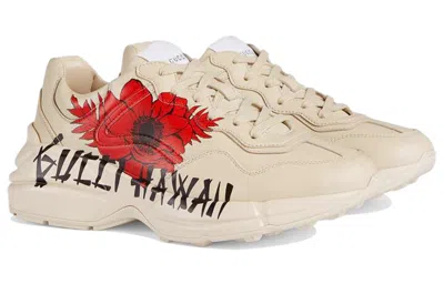 Gucci (wmns)  Rhyton ' Hawaii Poppy Print' In Neutral