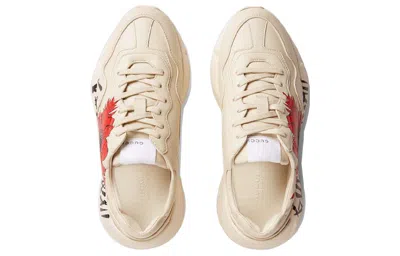 Gucci (wmns)  Rhyton ' Hawaii Poppy Print' In Neutral