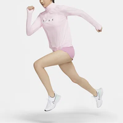 Nike (wmns)  As W Nk Swoosh Run Hz Midlayer Pink Foam In Pink