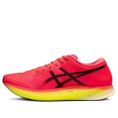 Asics Metaspeed Edge 'performance Red Yellow' In Multi