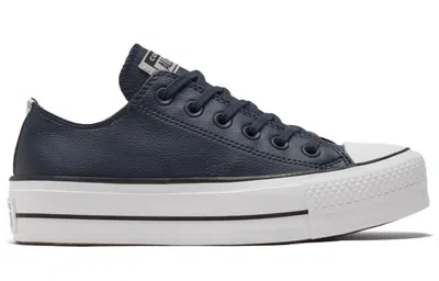 Converse (wmns)  Chuck Taylor All Star Platform Low 'anodized Metals - Obsidian' In Black