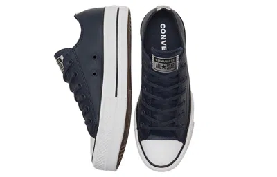 Converse (wmns)  Chuck Taylor All Star Platform Low 'anodized Metals - Obsidian' In Black