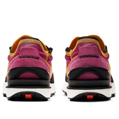 Nike Pink & Orange Waffle One Sneakers In Multi