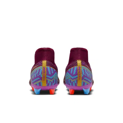 Nike Mercurial Superfly 9 Ag 'purple Burdundy' In Multi