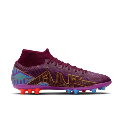Nike Mercurial Superfly 9 Ag 'purple Burdundy' In Multi