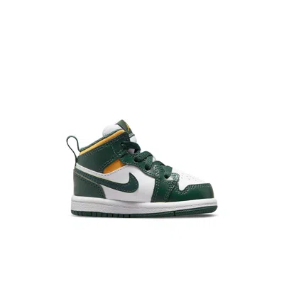 Air Jordan (td)  1 Mid 'sonics' In Green