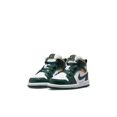 Air Jordan (td)  1 Mid 'sonics' In Green