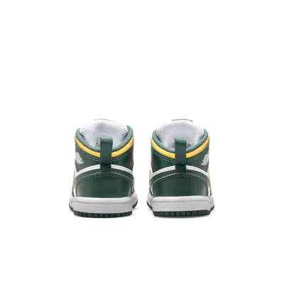 Air Jordan (td)  1 Mid 'sonics' In Green