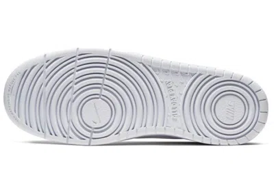 Nike (gs)  Court Borough Mid 2 'triple White'