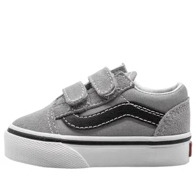 Vans (td)  Old Skool V 'drizzle' In Gray