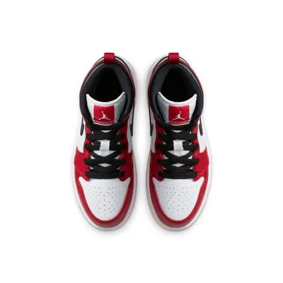 Air Jordan (ps)  1 Mid 'chicago 2020' In Red